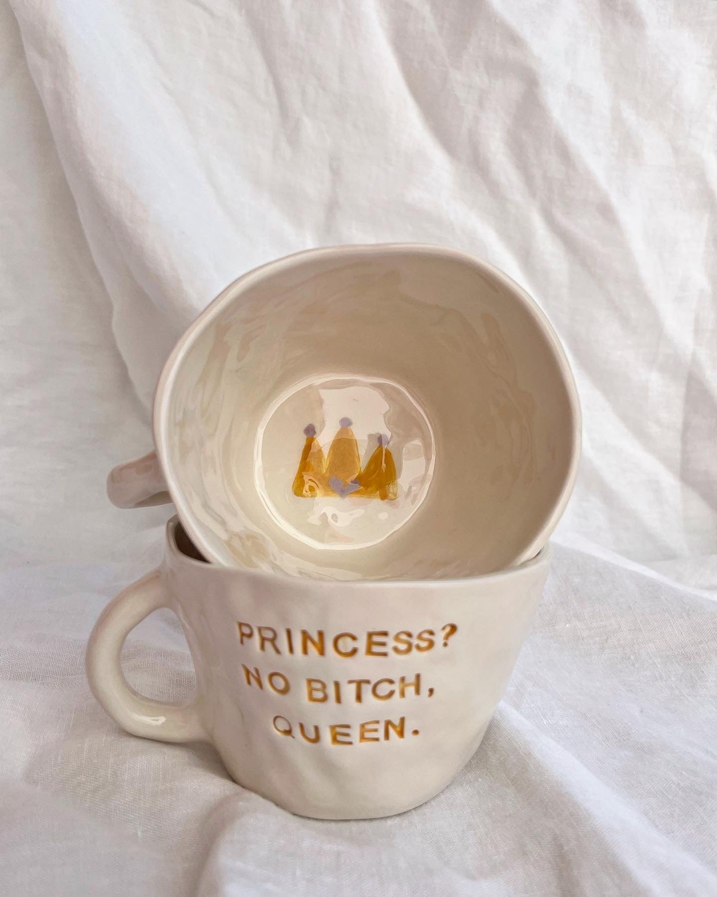 Mug Princess? No bitch, queen.